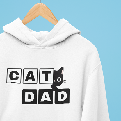 Paw-some Cat Dad Bold Edition Hoodie