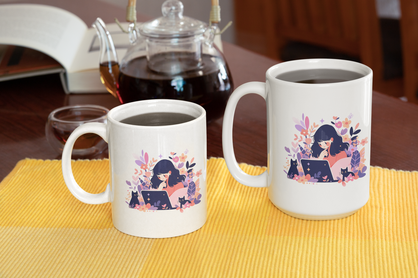 Meowtivation Bloom Coffee Mug