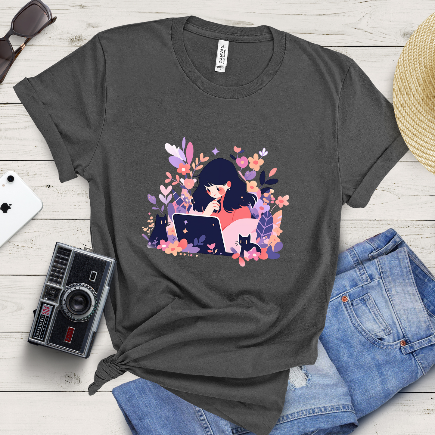 Meowtivation Bloom T-shirt