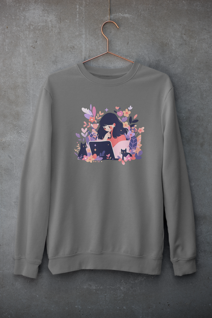 Meowtivation Bloom Sweatshirt
