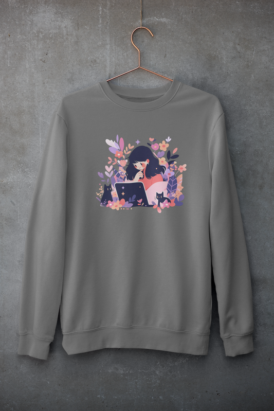 Meowtivation Bloom Sweatshirt