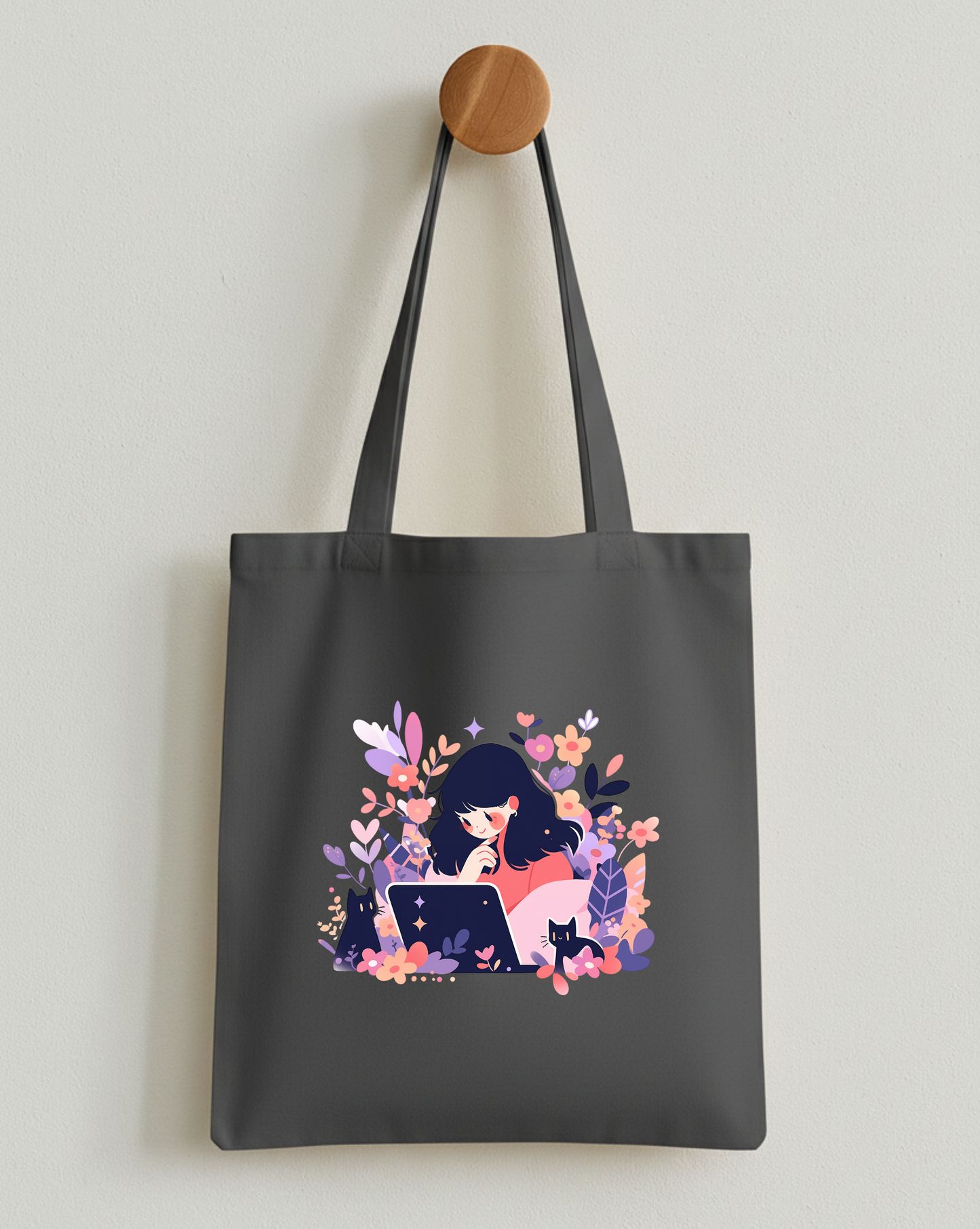 Meowtivation Bloom Classic Tote Bag