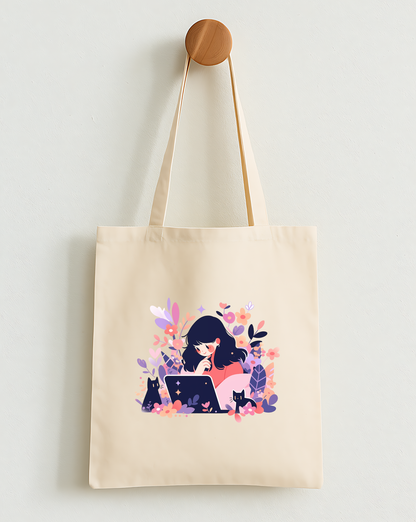 Meowtivation Bloom Classic Tote Bag