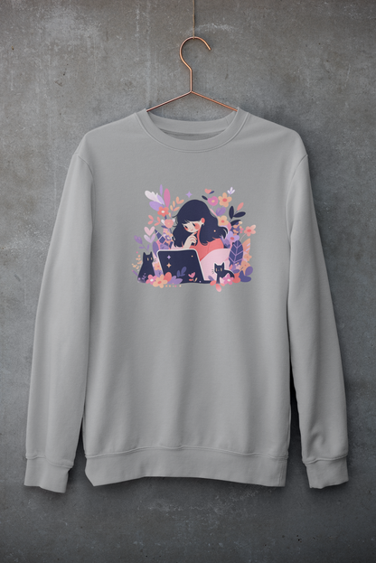 Meowtivation Bloom Sweatshirt