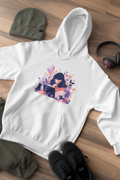 Meowtivation Bloom Hoodie