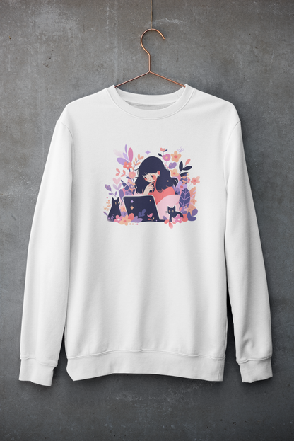 Meowtivation Bloom Sweatshirt