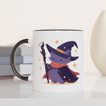 Paws of the Wizard 11oz Ceramic Two Tone Mug