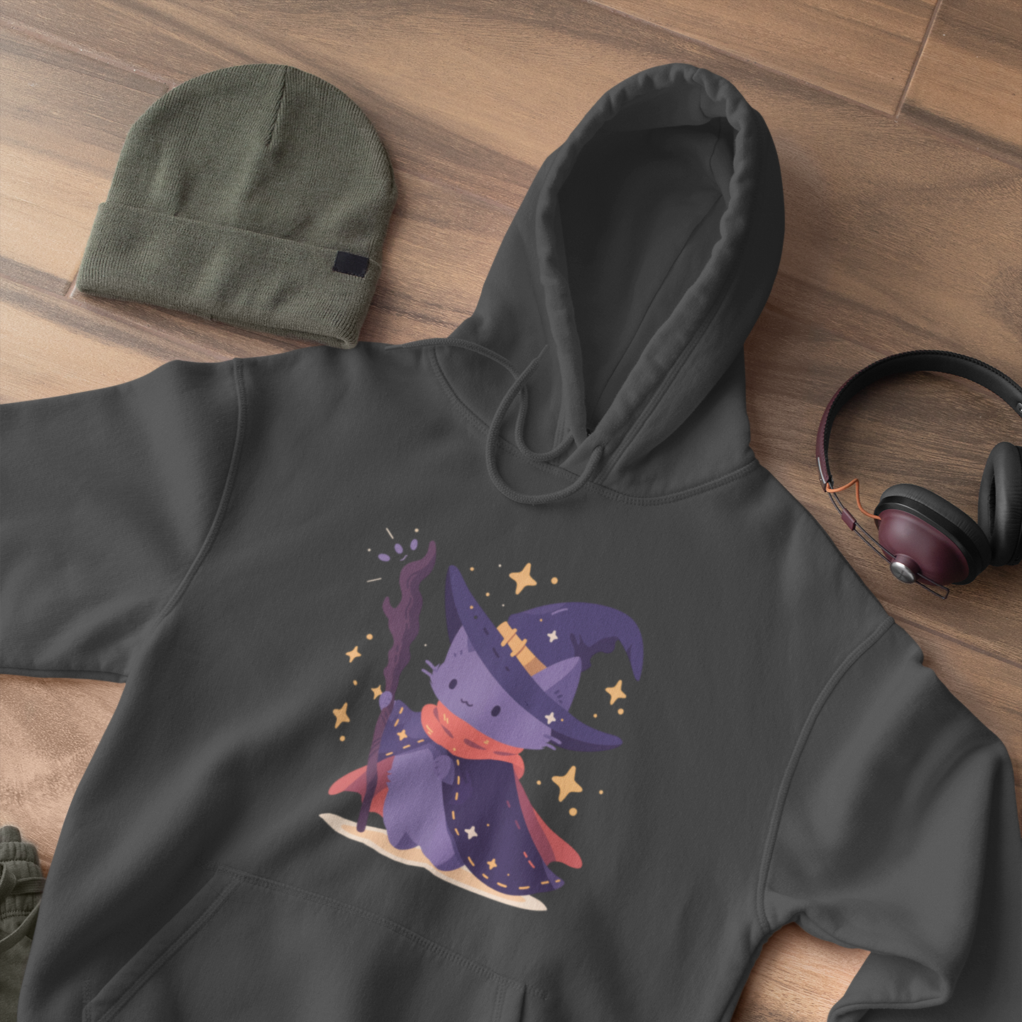 Paws of the Wizard Hoodie