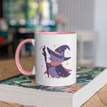 Paws of the Wizard 11oz Ceramic Two Tone Mug