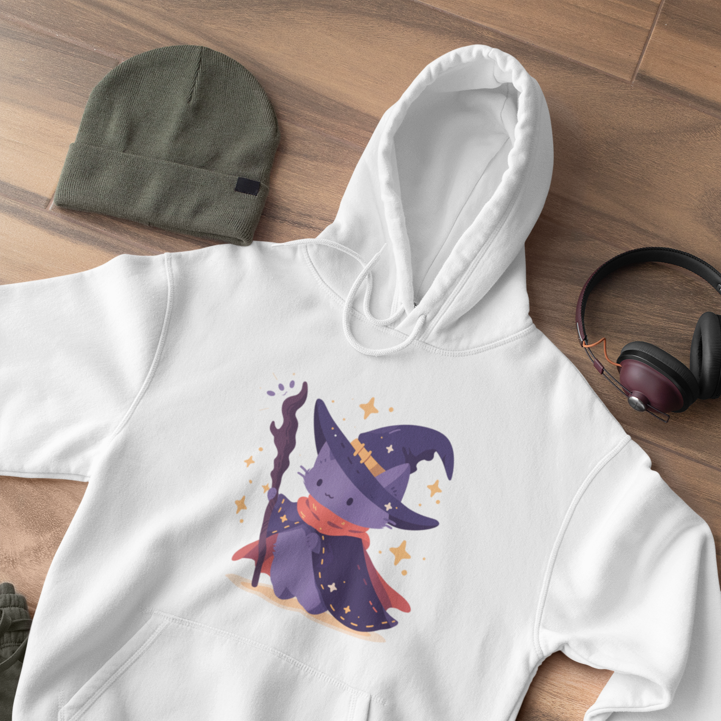 Paws of the Wizard Hoodie