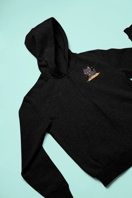 Meowgical Fortune Zip Hoodie