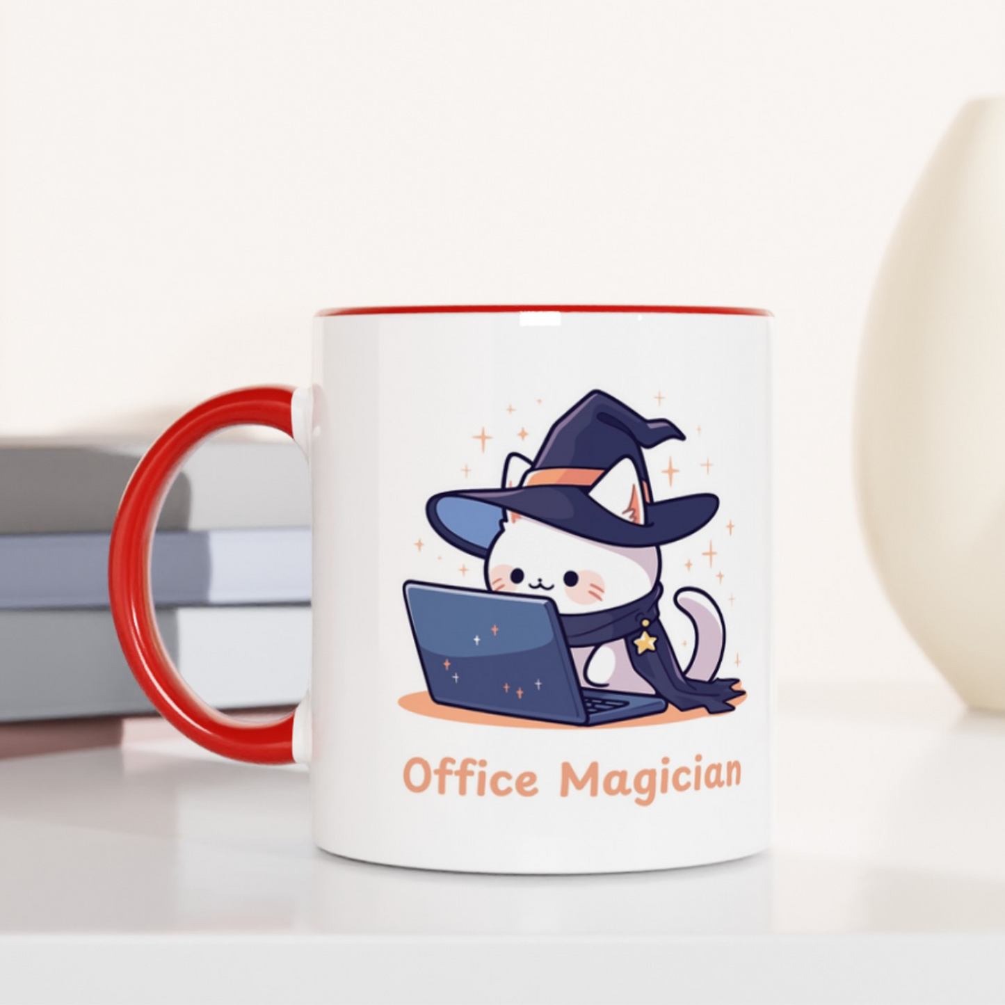 Office Magician 11oz Ceramic Two Tone Mug
