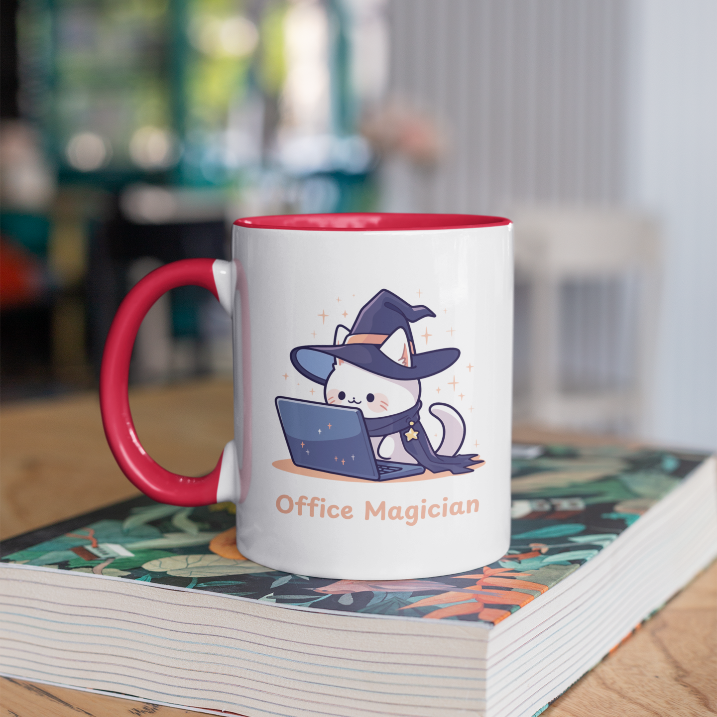 Office Magician 11oz Ceramic Two Tone Mug