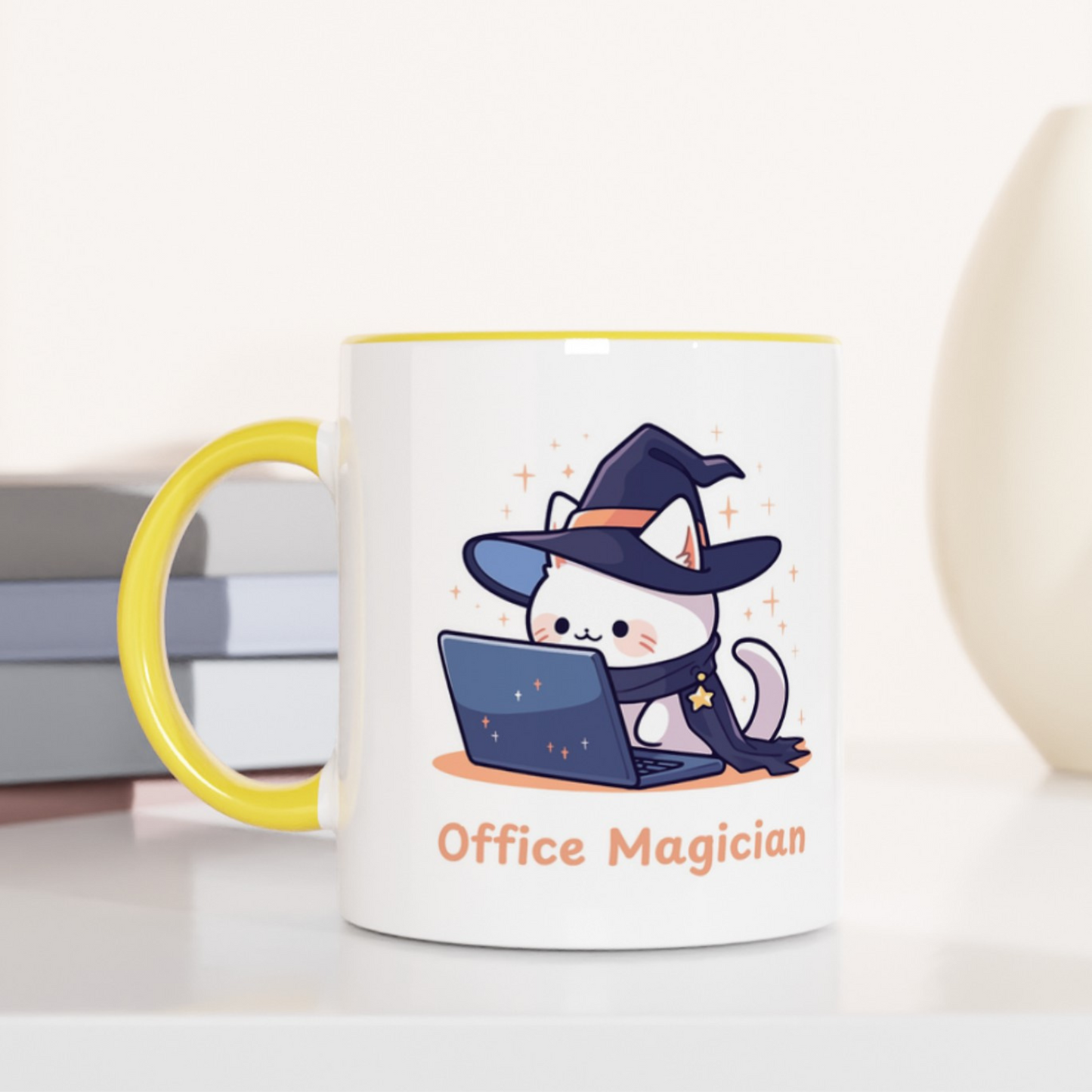 Office Magician 11oz Ceramic Two Tone Mug
