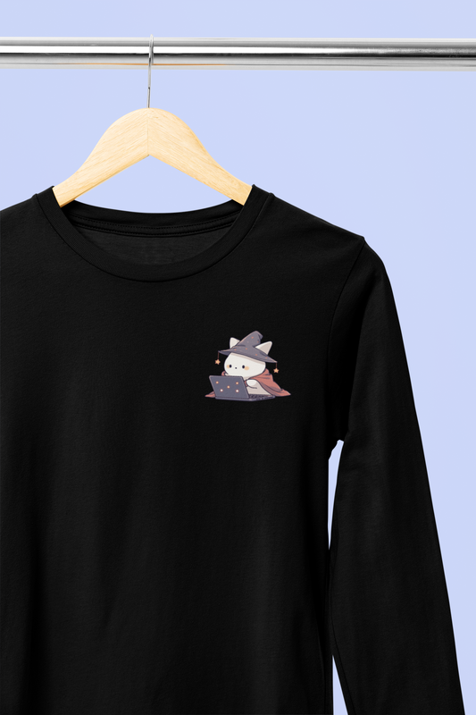 Wizard of C.A.T. (Code and Tech) Longsleeve Tee