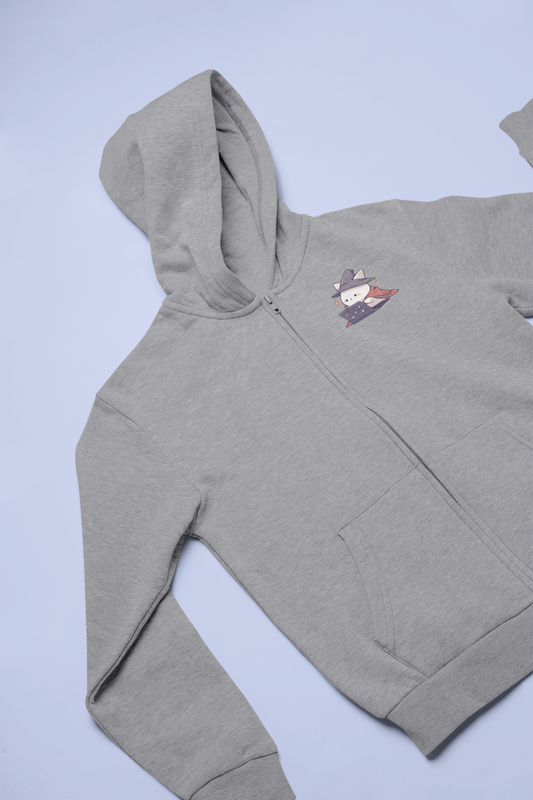 Wizard of C.A.T. (Code and Tech) Zip Hoodie