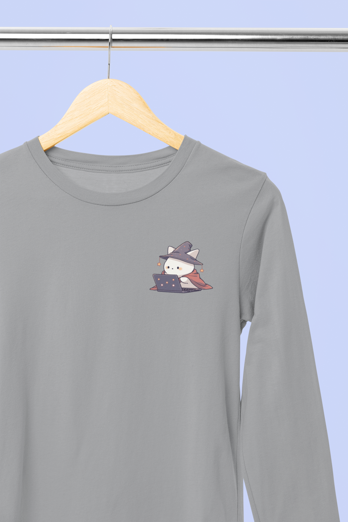 Wizard of C.A.T. (Code and Tech) Longsleeve Tee