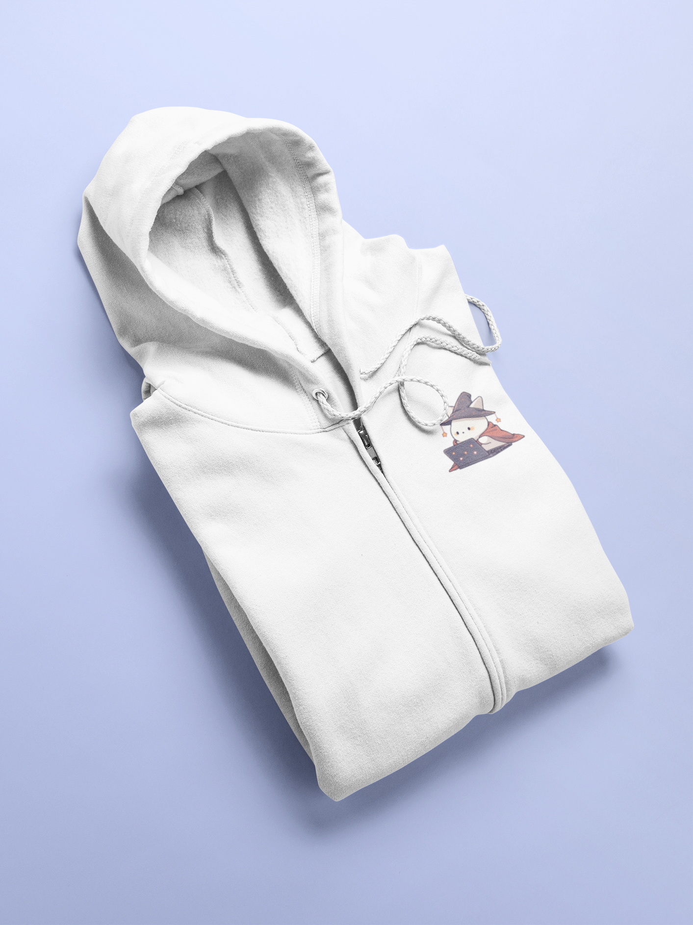 Wizard of C.A.T. (Code and Tech) Zip Hoodie