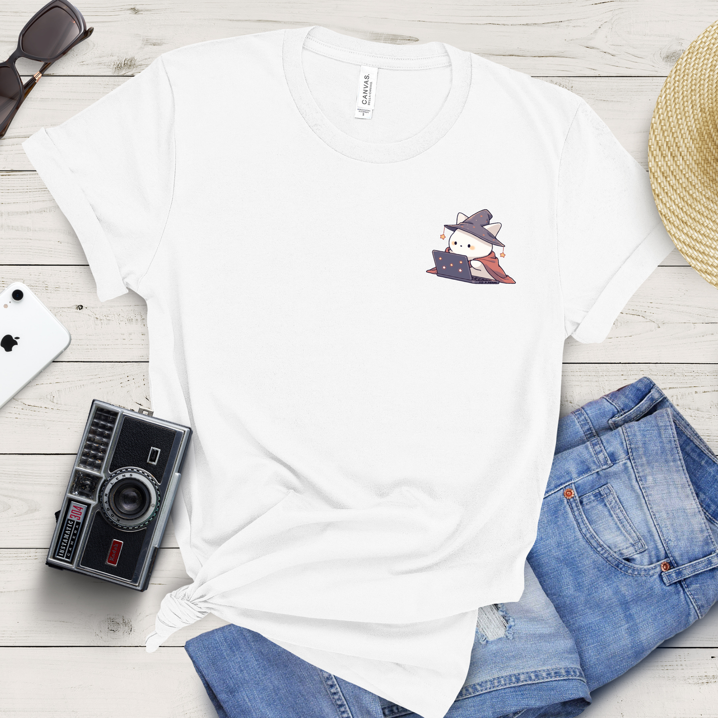 Wizard of C.A.T. (Code and Tech) T-shirt