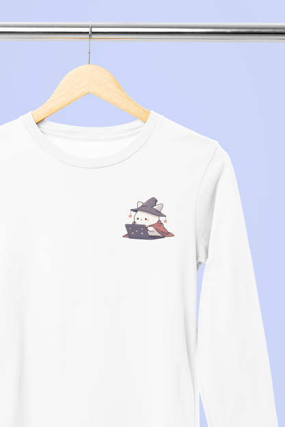 Wizard of C.A.T. (Code and Tech) Longsleeve Tee