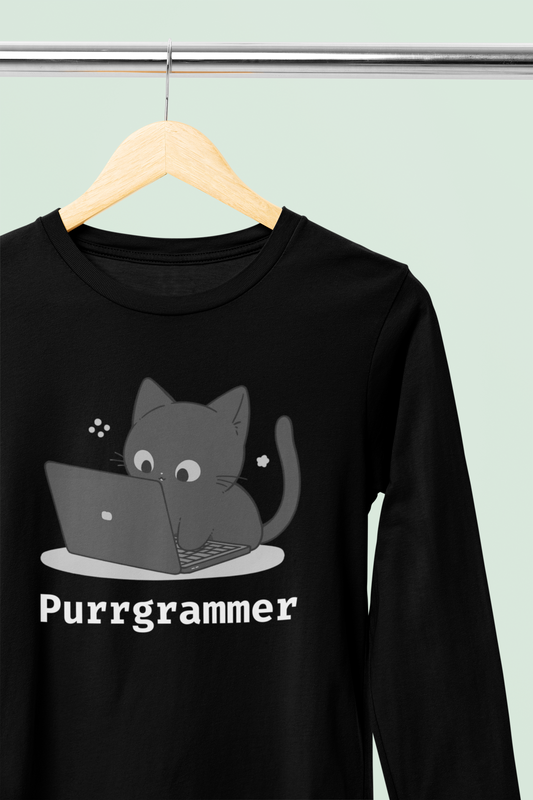 Purrgrammer Long Sleeve Tee