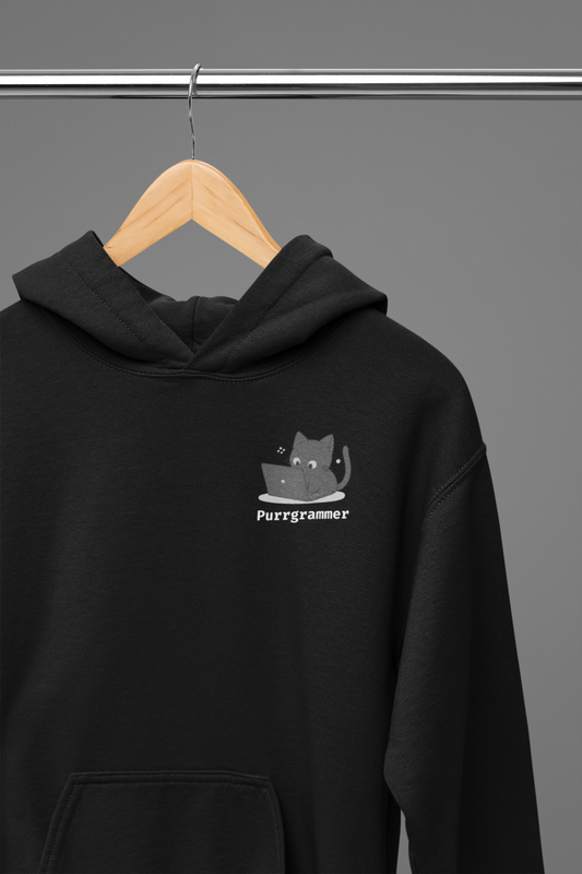 Purrgrammer Pocket Style Hoodie