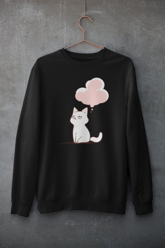 Processing... Cat Thoughts Sweatshirt