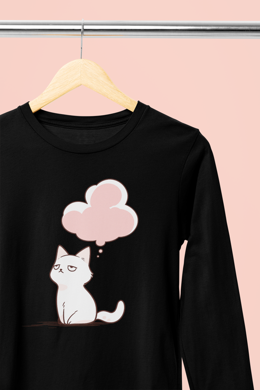 Processing... Cat Thoughts Longsleeve Tee