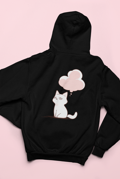 Processing... Cat Thoughts Zip Hoodie