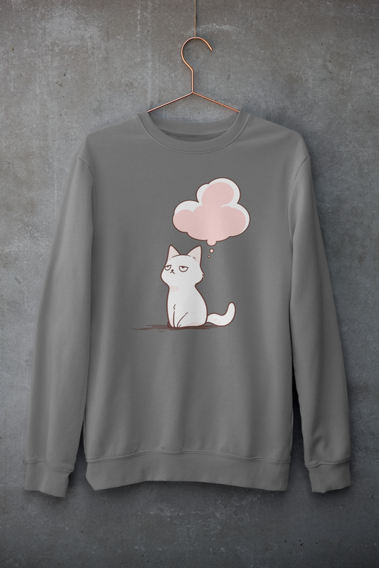 Processing... Cat Thoughts Sweatshirt