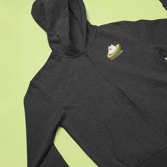 Avo-cat-do Zip Hoodie