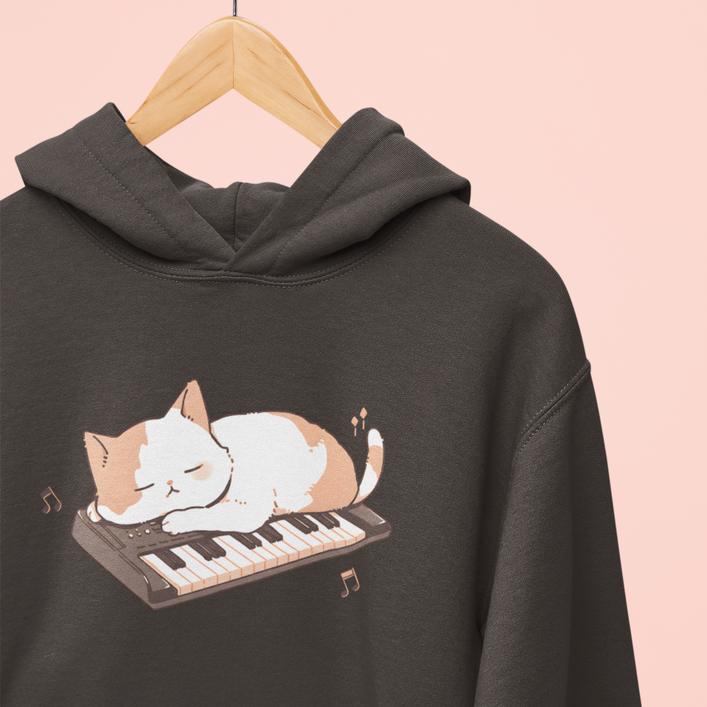 Purring in C Major Hoodie