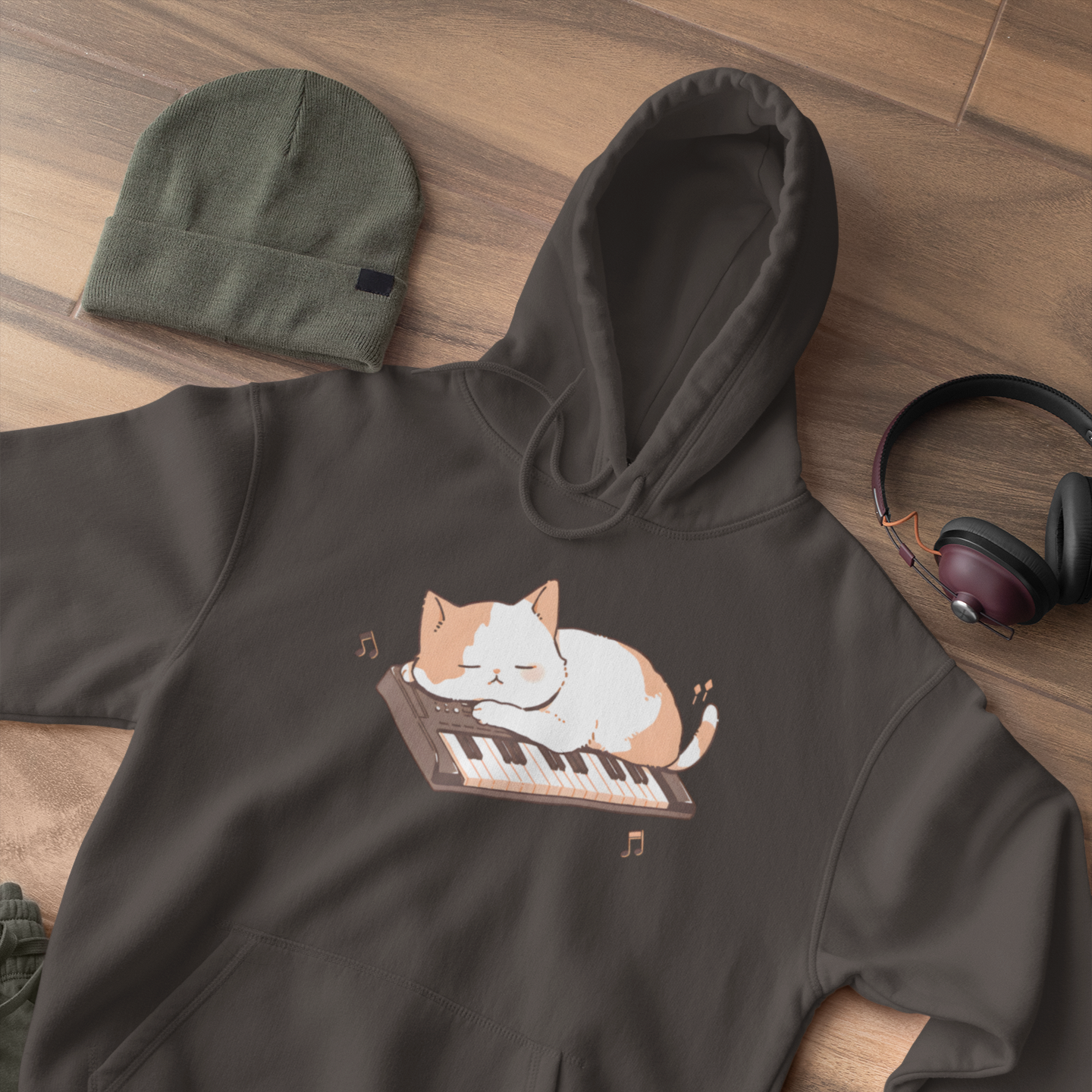 Purring in C Major Hoodie