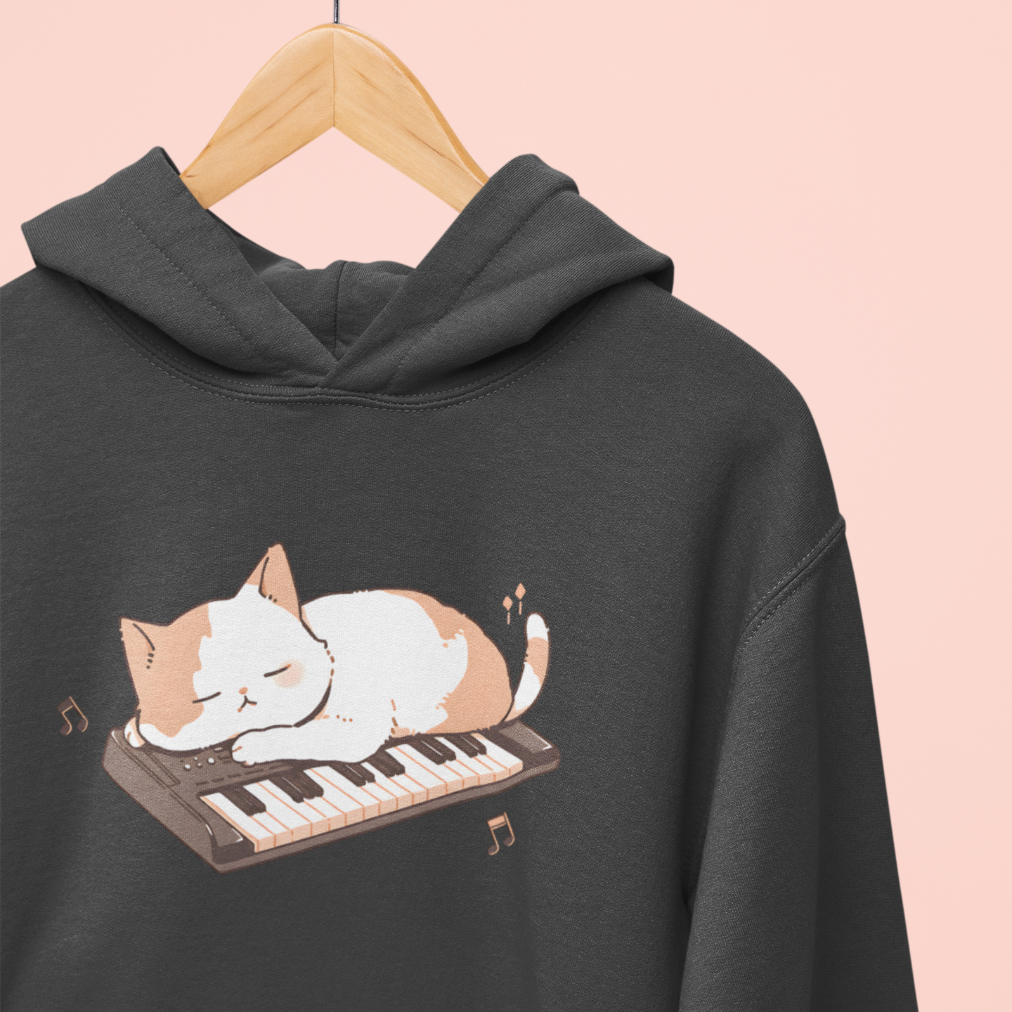 Purring in C Major Hoodie