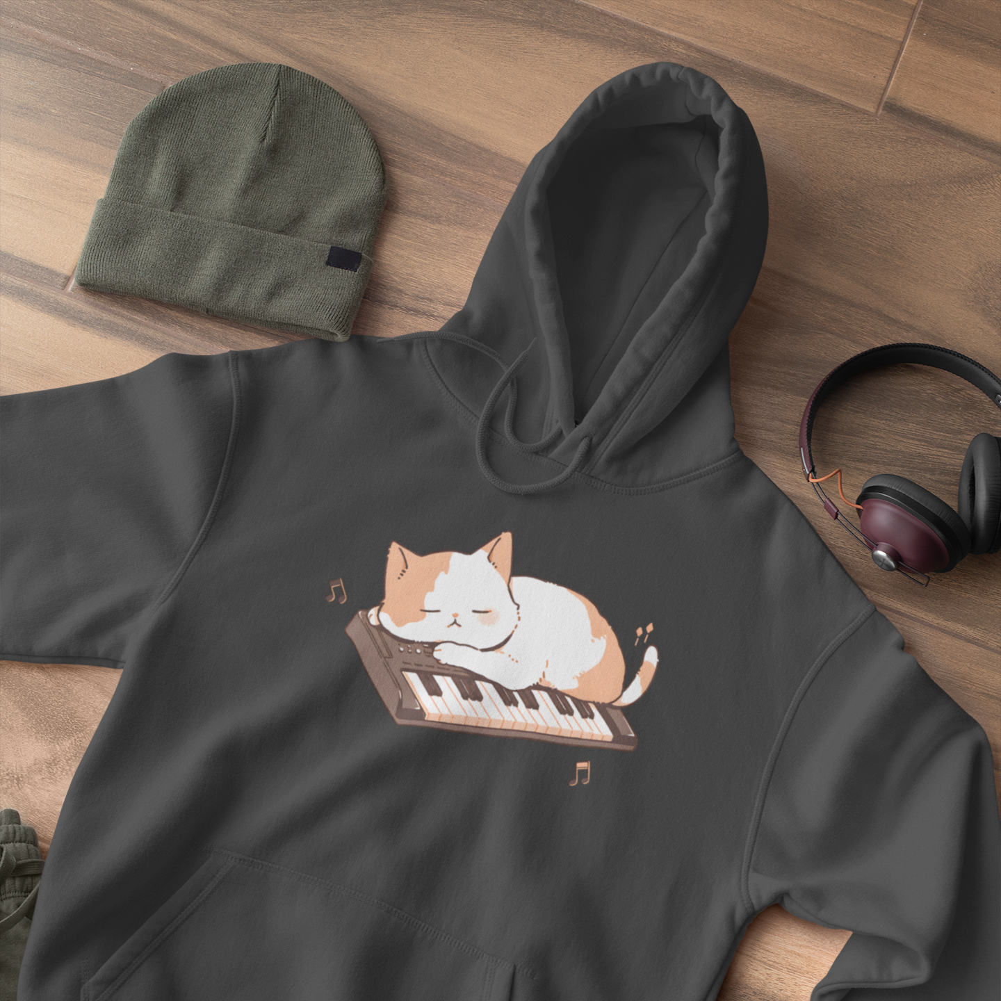 Purring in C Major Hoodie