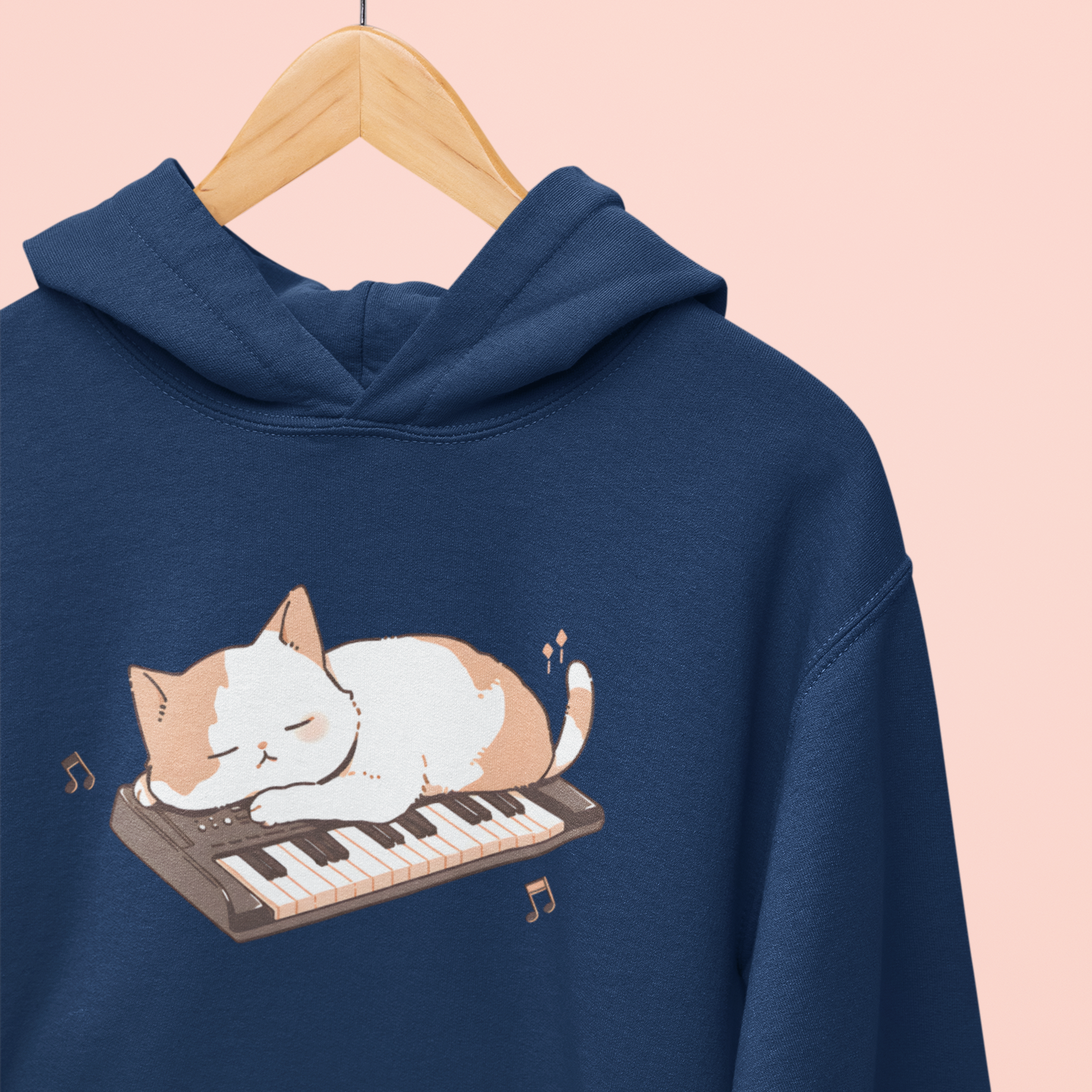 Purring in C Major Hoodie