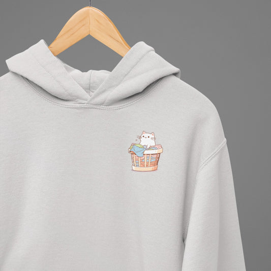 Laundry Day Cat Hoodie