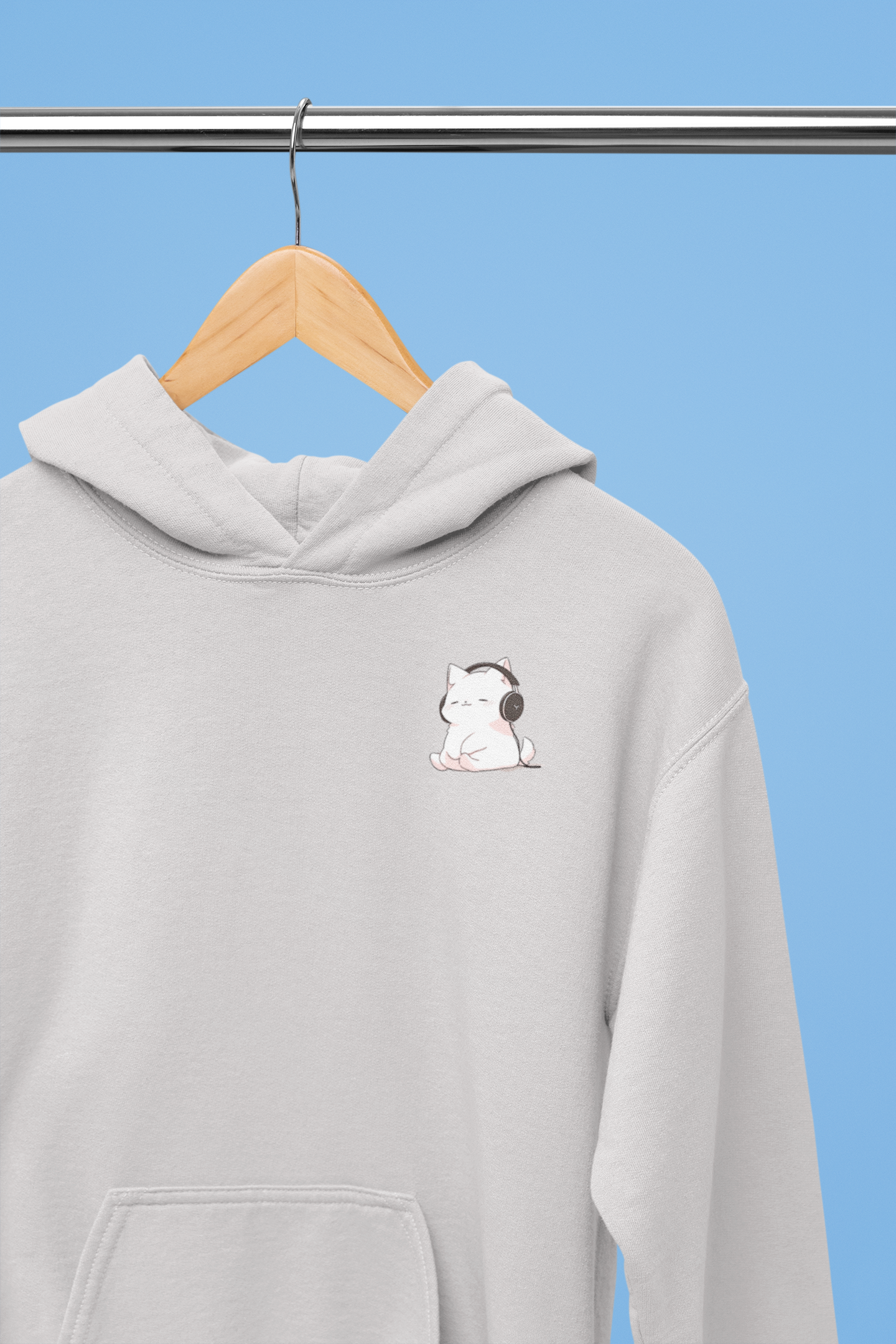 Melody Cat Vibes Hoodie