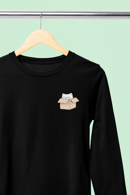 Inbox Kitty Longsleeve Tee