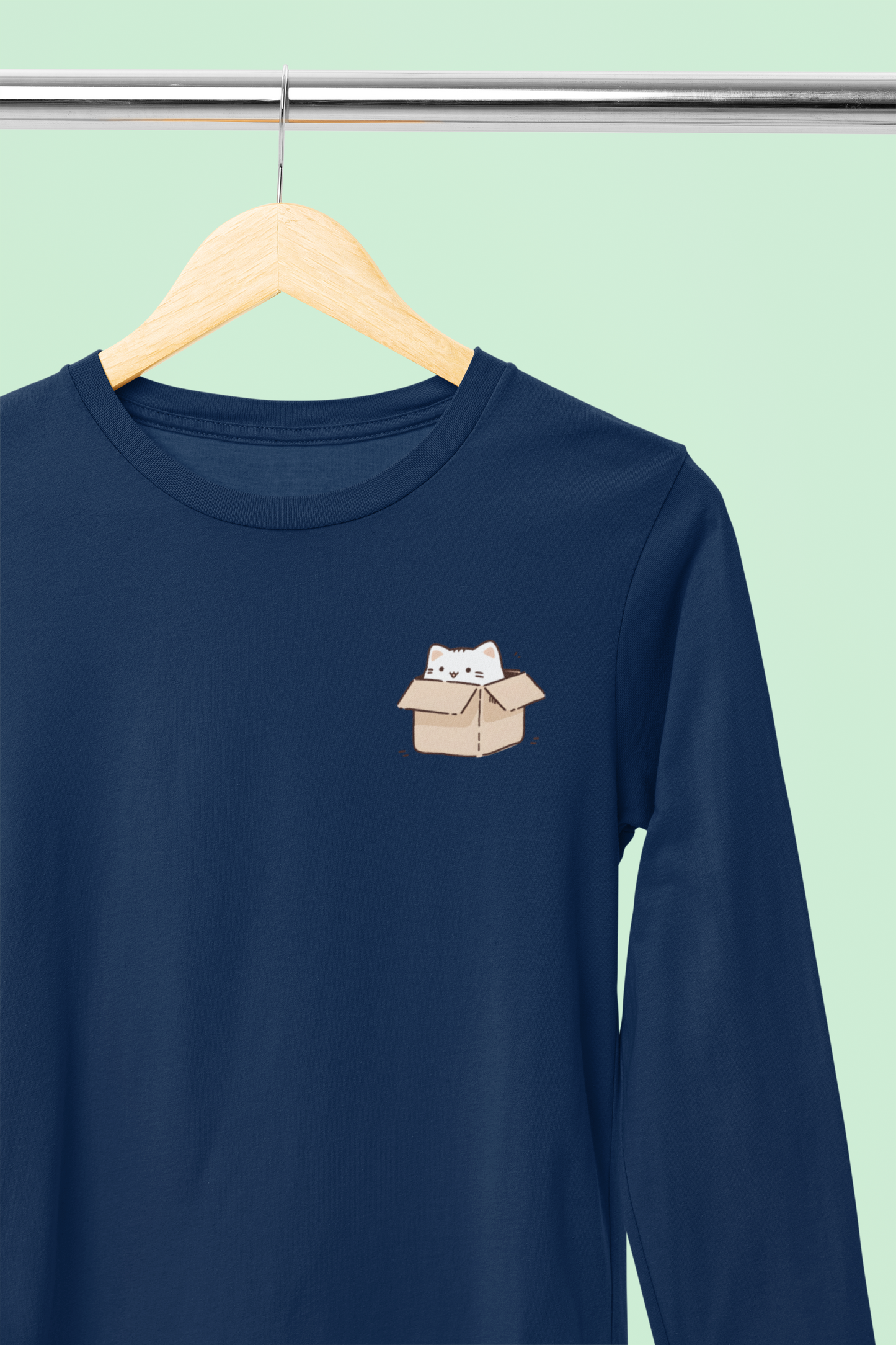 Inbox Kitty Longsleeve Tee