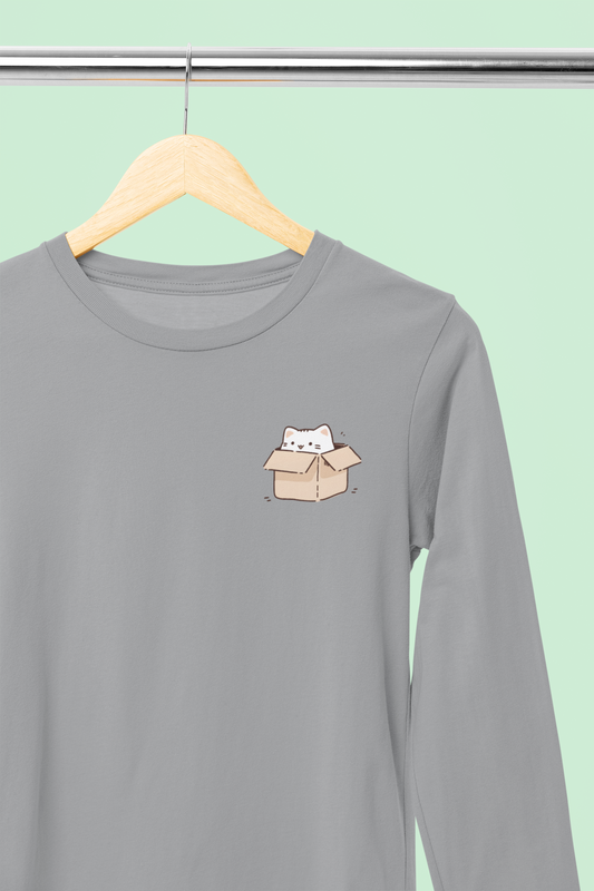 Inbox Kitty Longsleeve Tee