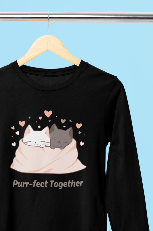 Purr-fect Together Long Sleeve Tee