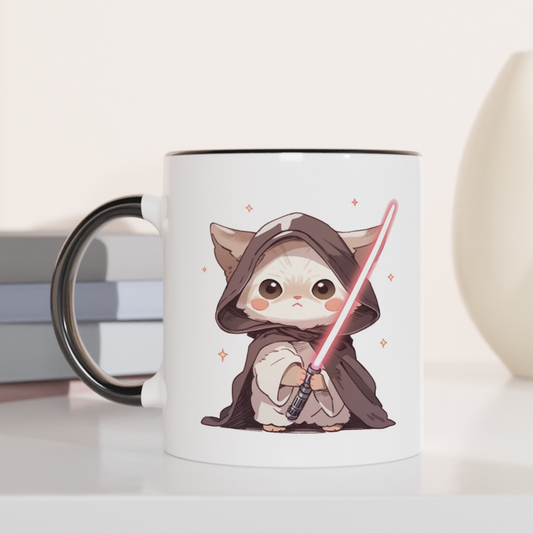 Force of the Whisker 11oz Ceramic Two Tone Mug