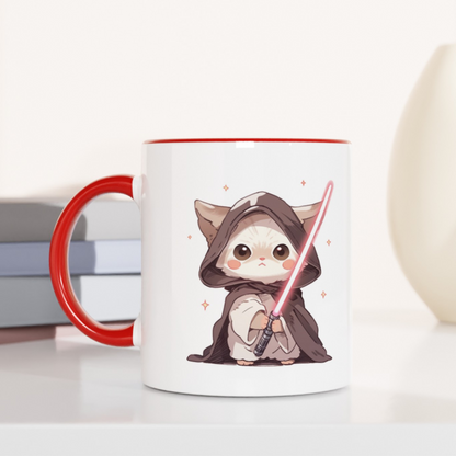 Force of the Whisker 11oz Ceramic Two Tone Mug