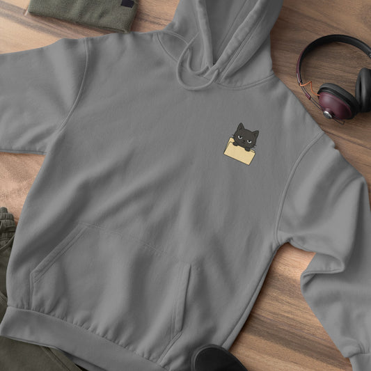 Hidden Folder: Cat Inside Hoodie