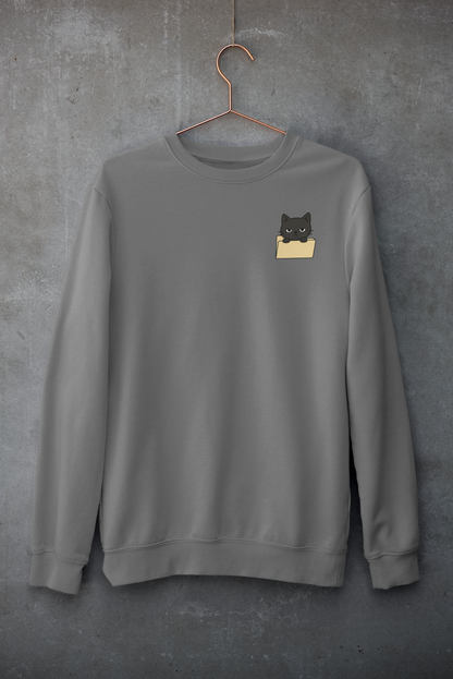 Hidden Folder: Cat Inside Sweatshirt