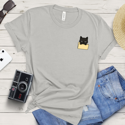 Hidden Folder: Cat Inside  T-shirt