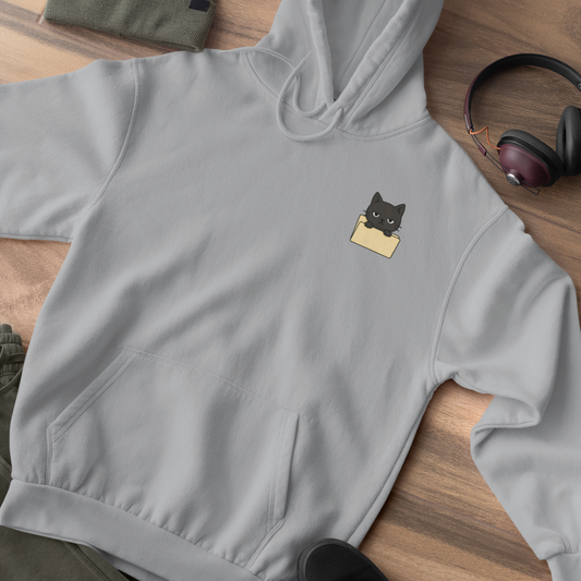 Hidden Folder: Cat Inside Hoodie