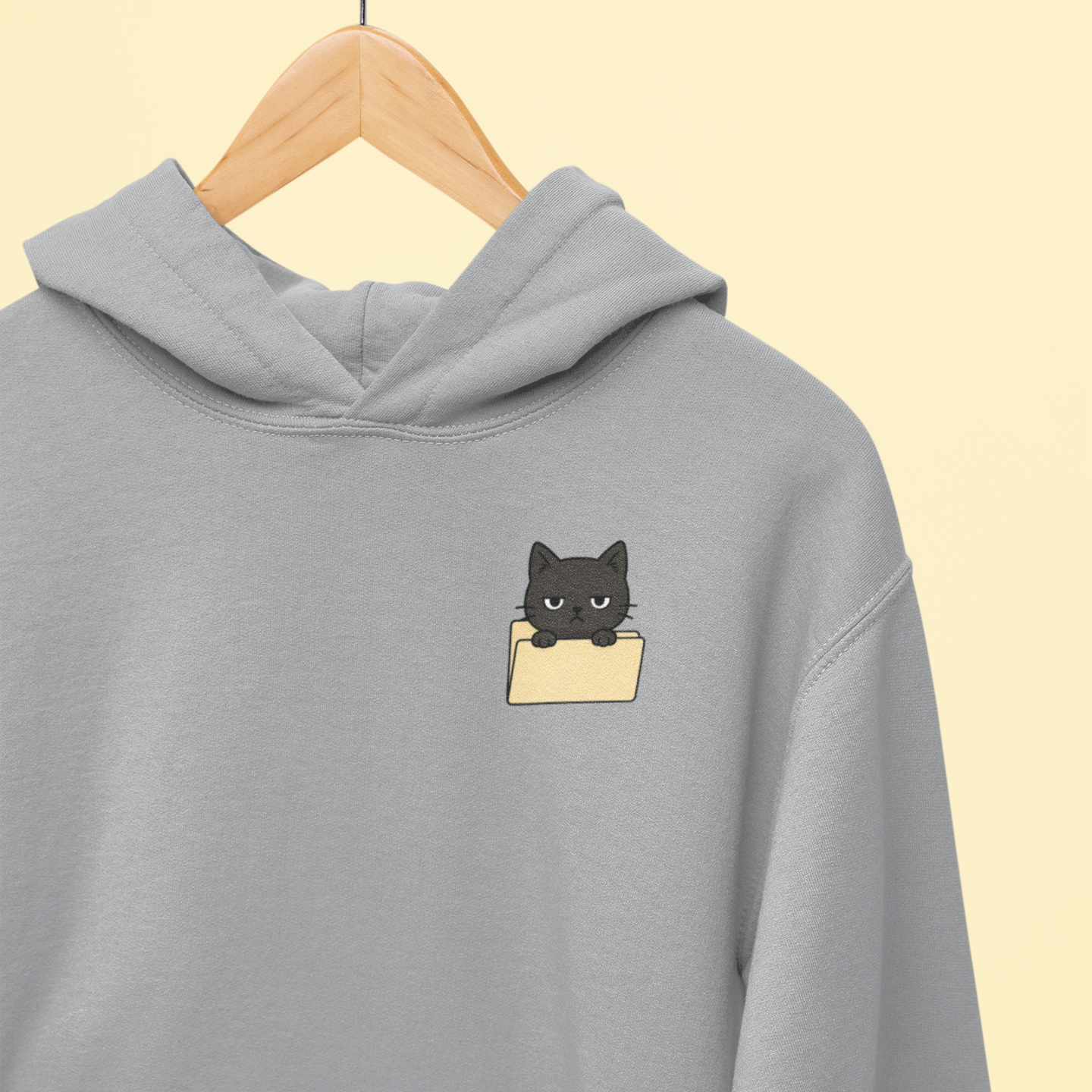Hidden Folder: Cat Inside Hoodie