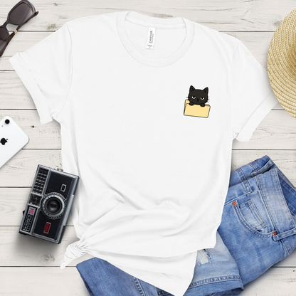 Hidden Folder: Cat Inside  T-shirt